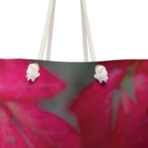 Weekender Tote, Essence Of Lilac, Joy GarafolaArt, Versatile Beach or City Vibe